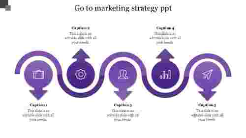 go to marketing strategy ppt-Purple